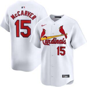 Nike Mens Cooperstown Collection St. Louis Cardinals Tim McCarver #15 Jersey XL